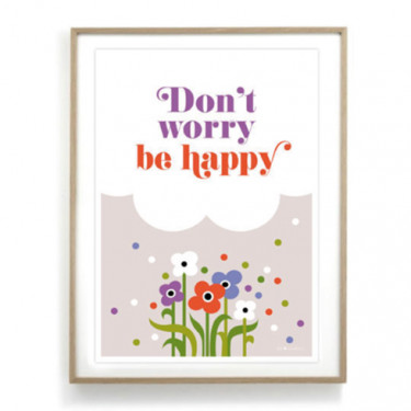 Affiche - Don't worry be happy