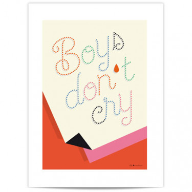Mini Affiche - Boys don't cry